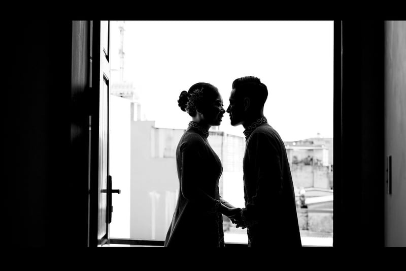 Romantic Moonlit Couple